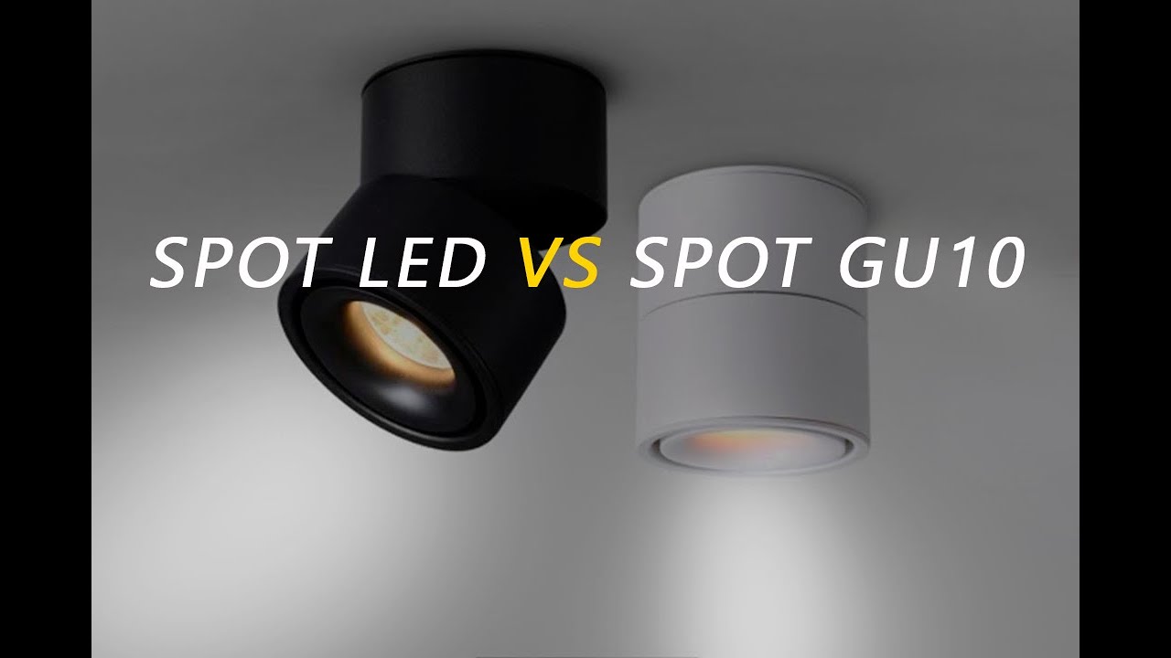Spot LED Incastrat. Spot LED Incastrat VS Spot Cu Dulie GU10