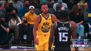 Explain One Play: Stephen Curry counters Davion Mitchell's feisty defense