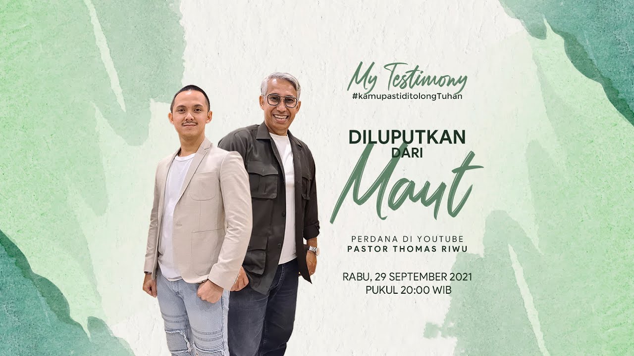 Eps. 1 | My Testimony ( Diluputkan dari Maut ) | 8 PM