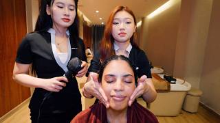 ASMR: Luxury 4-Hand VVIP Wudi Spa Barbershop Full Service Massage
