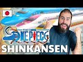 Me subí al Shinkansen de One Piece en Japón y es una locura 🚄🔥