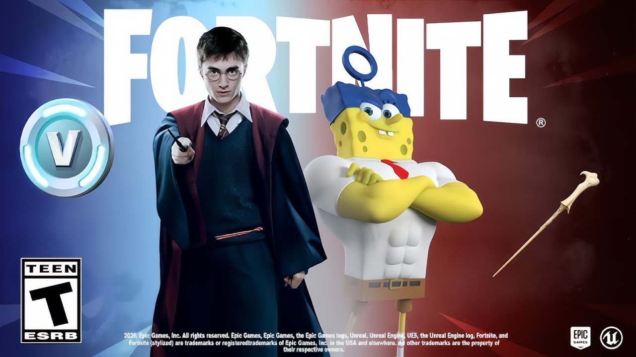 Гарри Поттер, Южный Парк, Playboi Carti, новые скины Наруто и Аркейн в Фортнайт