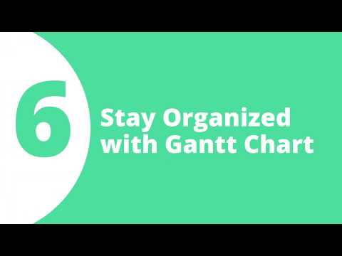 Backlog- Stay Organized with Gantt Charts