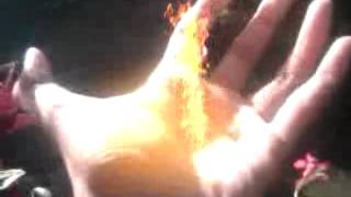 After Effect Floating Fire Test
