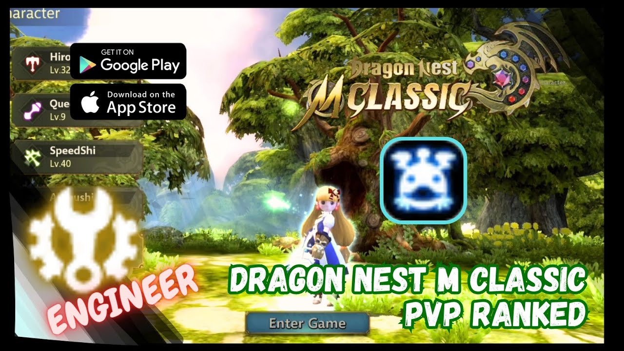 Let's Try Test Damage Skills with Char Engineer in Dragon Nest M Classic! 