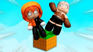 My girlfriend and I are babies and we survived in one block @paunidly