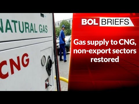 Gas supply to CNG, non-export sectors restored | BOL Briefs