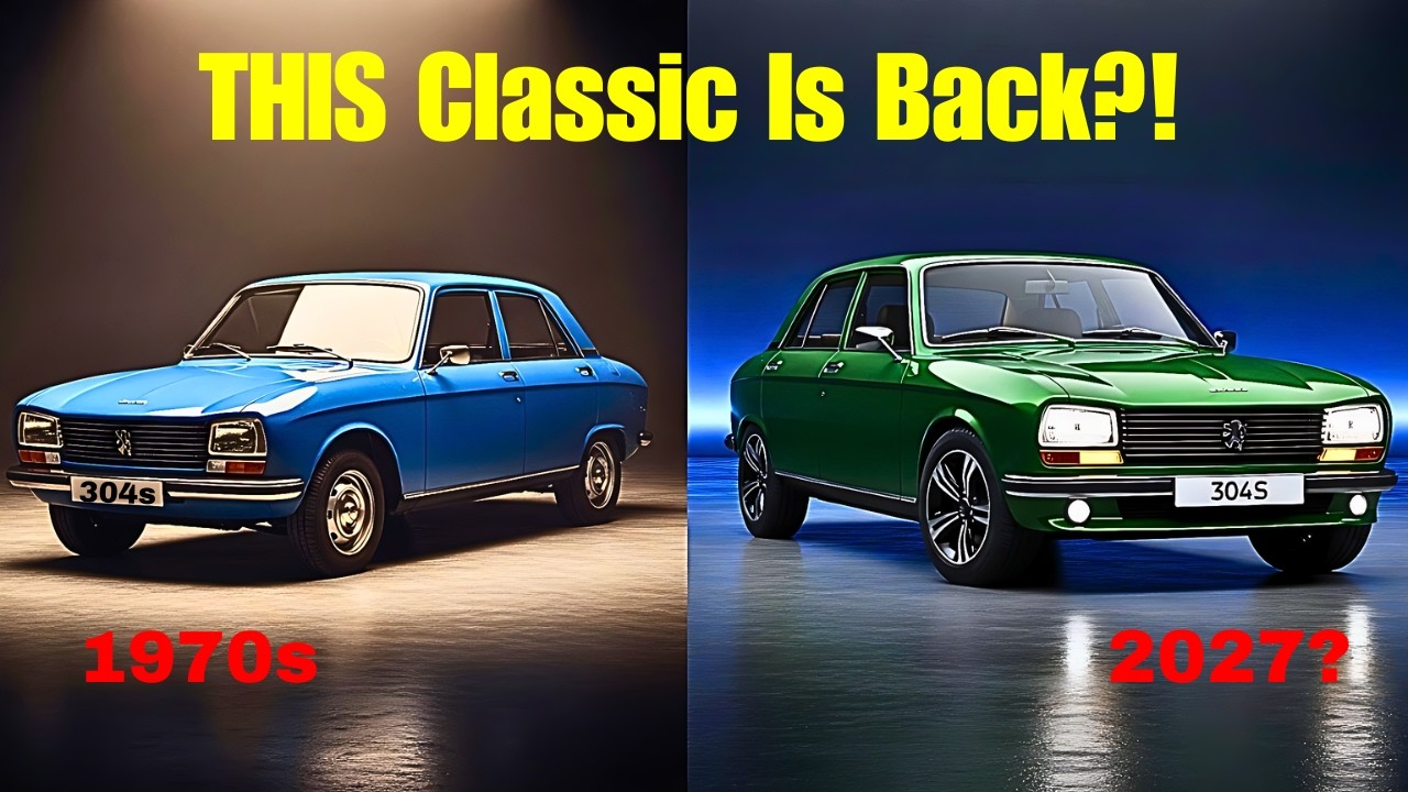 Peugeot 304 2027 – L’icône française classique renaît pour le futur  Essai complet