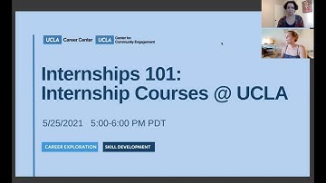 Internships 101: Internship Courses @ UCLA