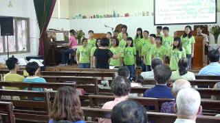 南屯基督長老教會 990709-11 宜蘭四結教會靈修聯誼之旅-禮拜獻詩-6