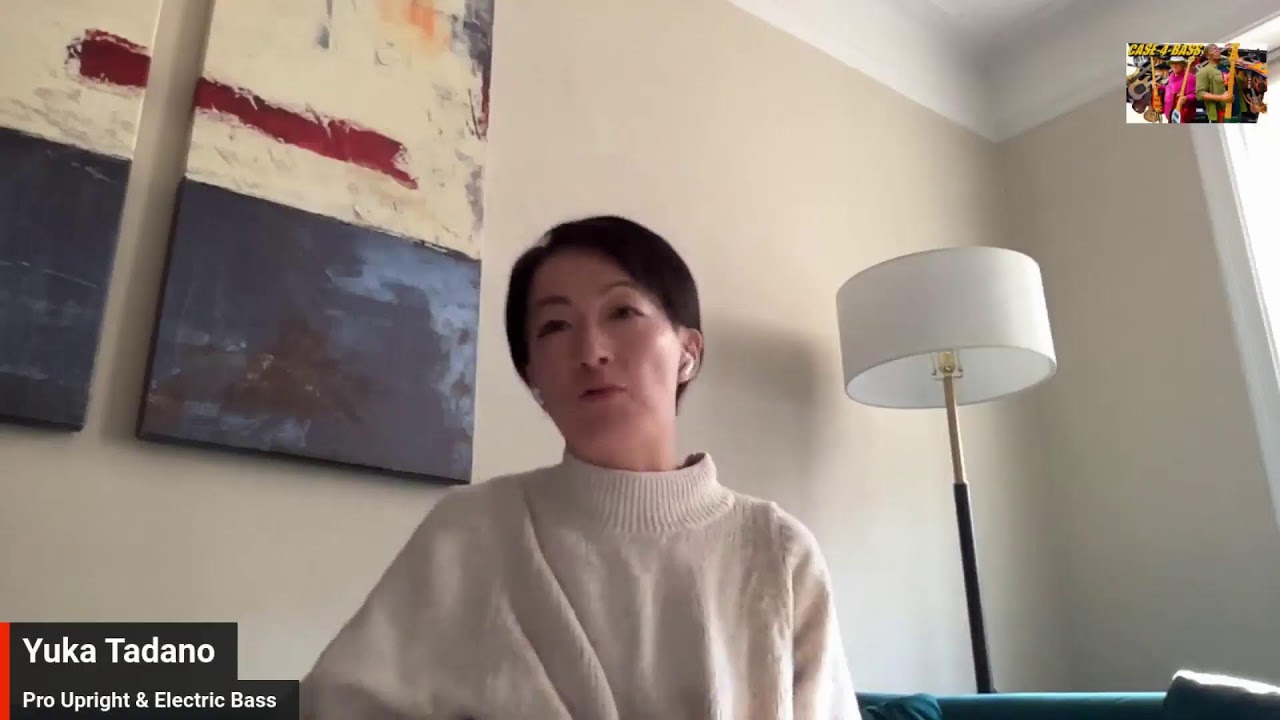 CASE-4-BASS Podcast Trailer with guest bassist Yuka Tadano