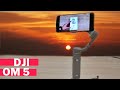 DJI OM 5  Обзор настройка режимы. Как пользоваться. |overview setting modes Osmo Mobile 5