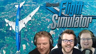 3 Bruchpiloten in einem Cockpit! Microsoft Flight Simulator