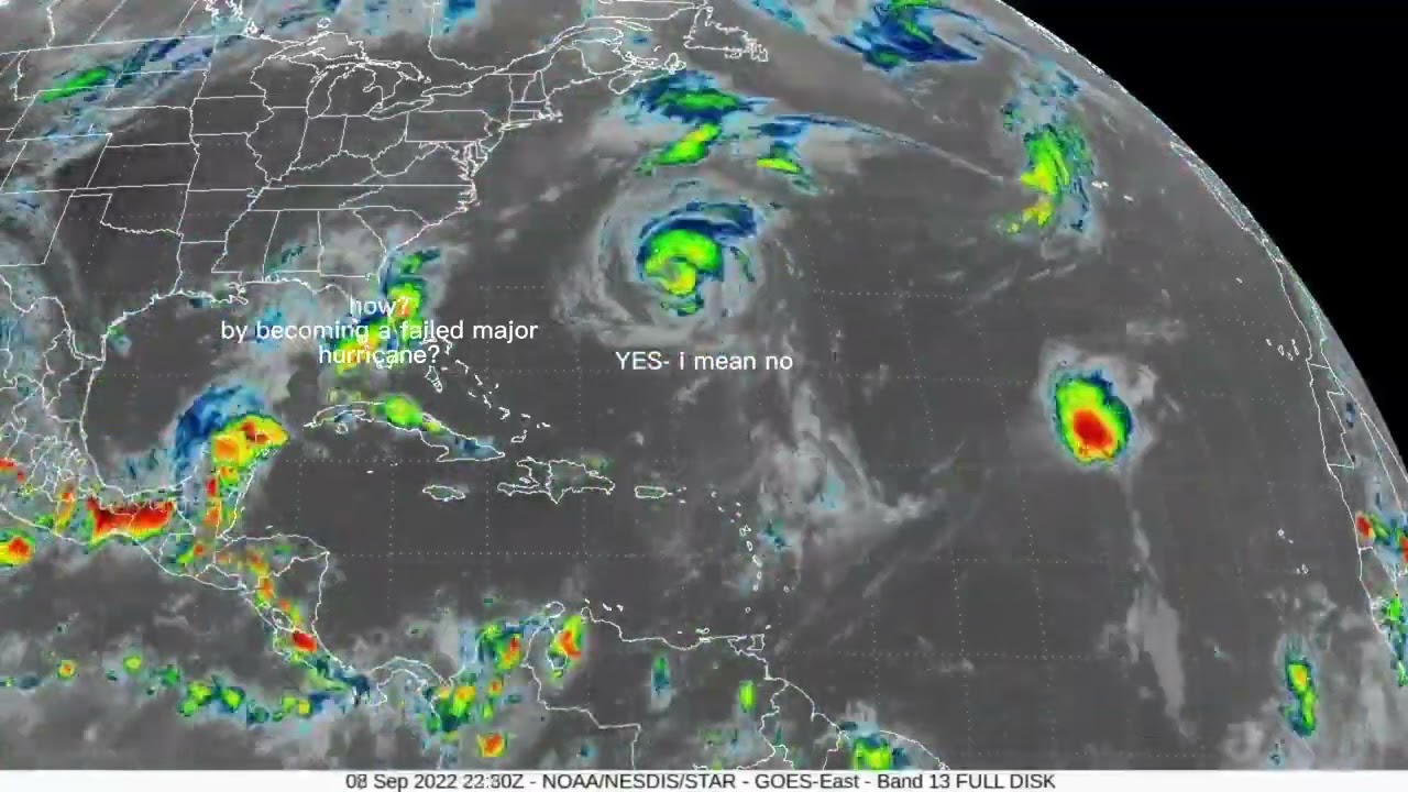 2022 North Atlantic Hurricane Season but the storms talk