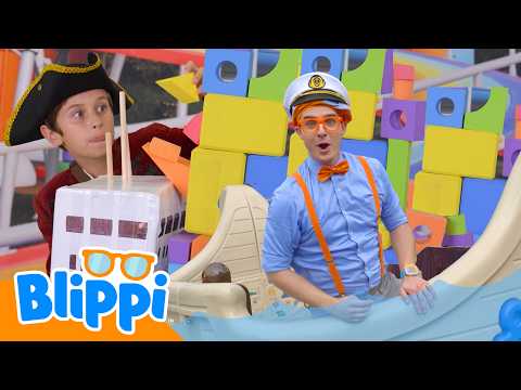 Blippi Learns about Boats! + MORE Train Episodes ⛵🚂| Blippi Learns | Learn Vehicles with Blippi!