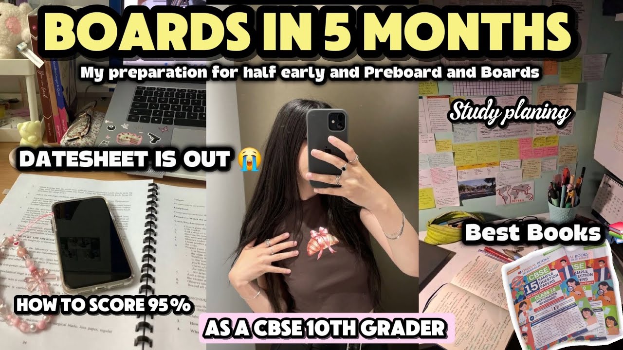 HOW I AM PREPARING FOR BOARDS & HALF EARLY EXAM 📚 |BOARDS IN 5 MONTHS 🔥 ...