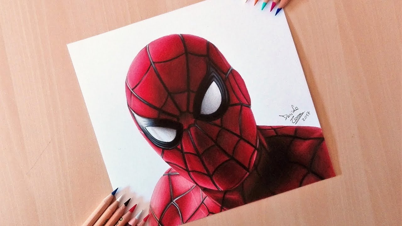 Featured image of post Speed Drawing Spider Man Hope you like my work you can support me by