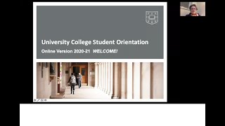 University College New Student Orientation Spring 2021