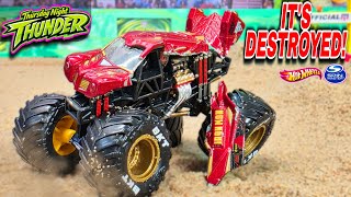 Monster Jam Diecast Monster Truck Racing! Thunder Episode: 251