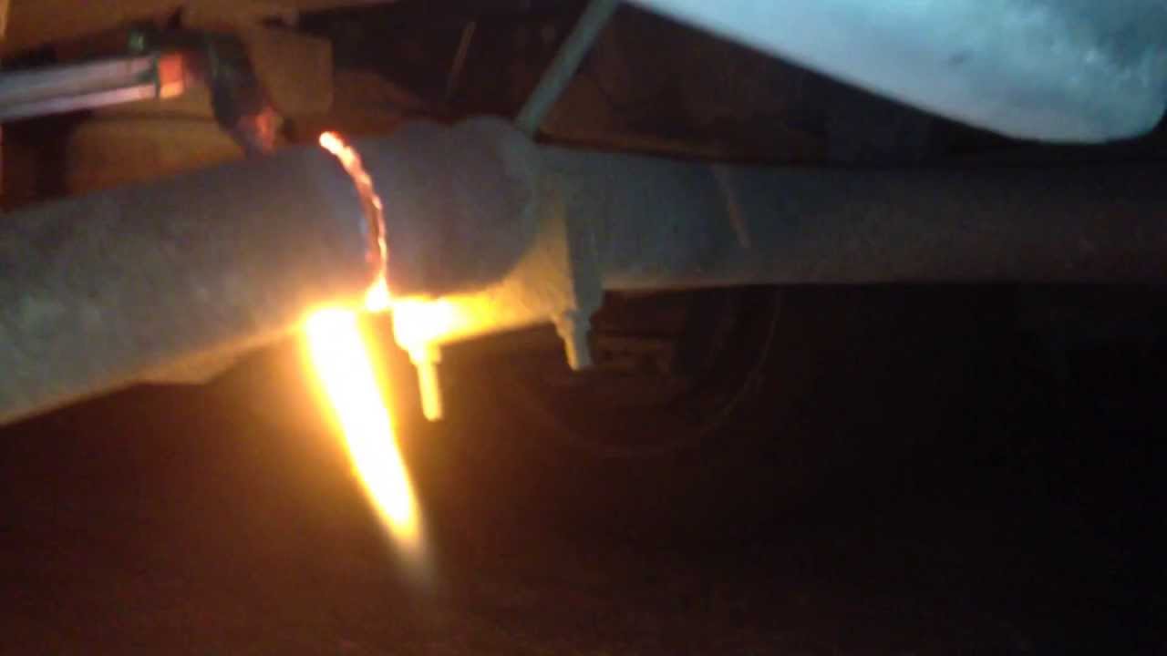 Motorhome Damaged Exhaust Removal YouTube
