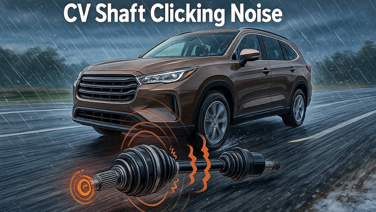 2023-2024 Lexus RX350 TX350 Rotational Clicking Noise From Front Drive Shaft - factory TSB fix