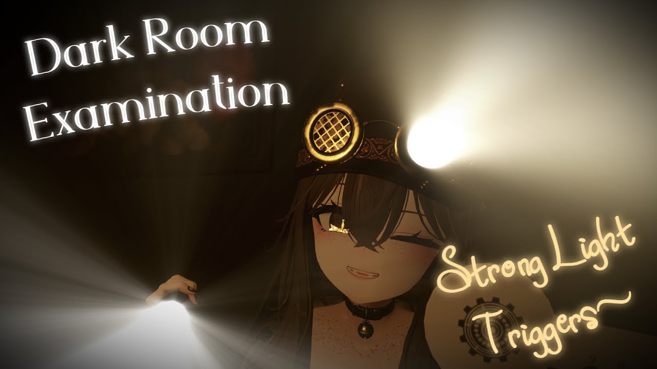 Световые триггеры в тёмной комнате~ | VRChat 3Dio ASMR