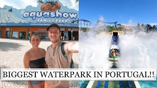 AQUASHOW  PORTUGALS BIGGEST WATERPARK  BEST THING TO DO IN THE ALGARVE??
