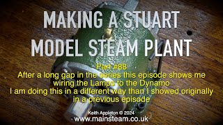 Thumbnail for MAKING A STUART MODEL STEAM PLANT - PART #88