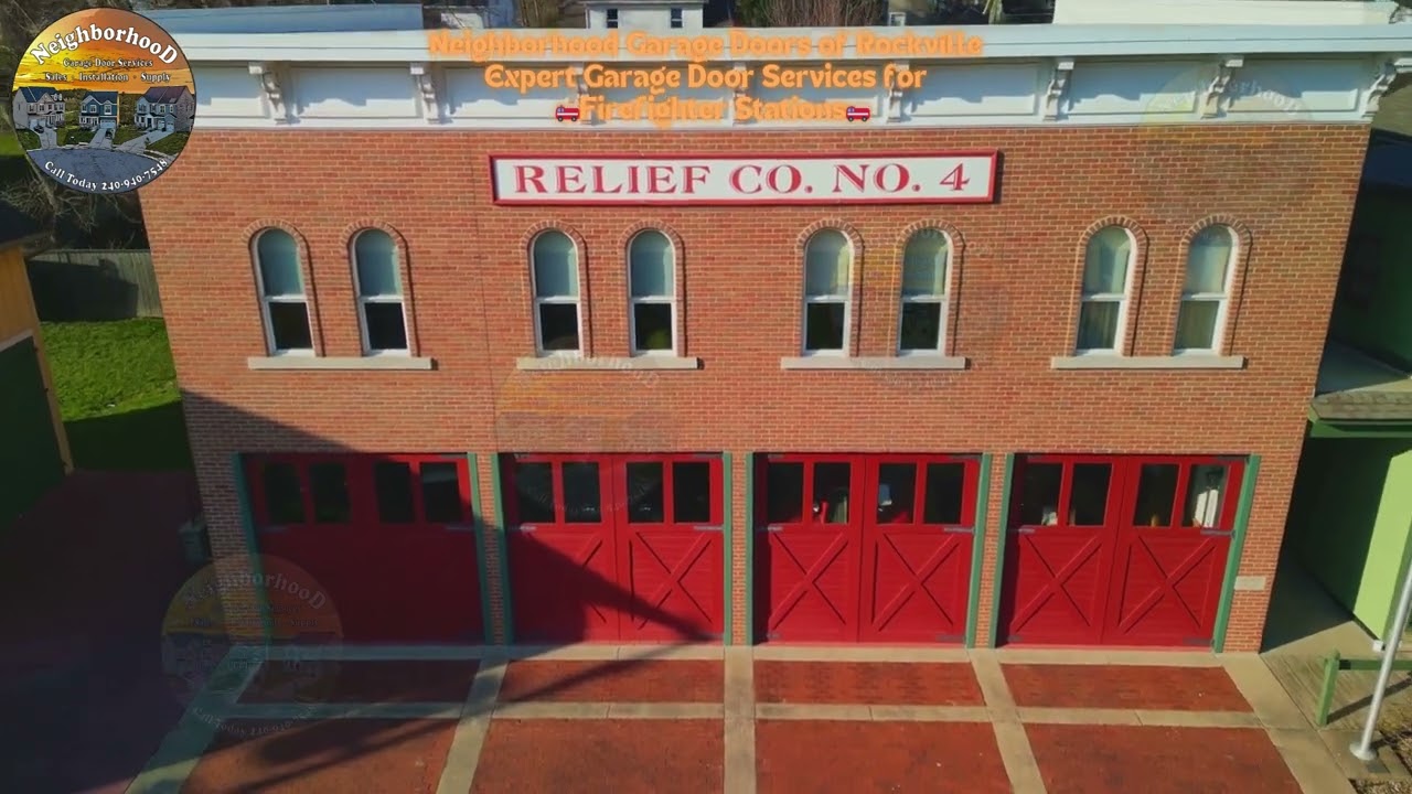 Neighborhood Garage Doors of Rockville | Expert Garage Door Services for Firefighter Stations 🚒