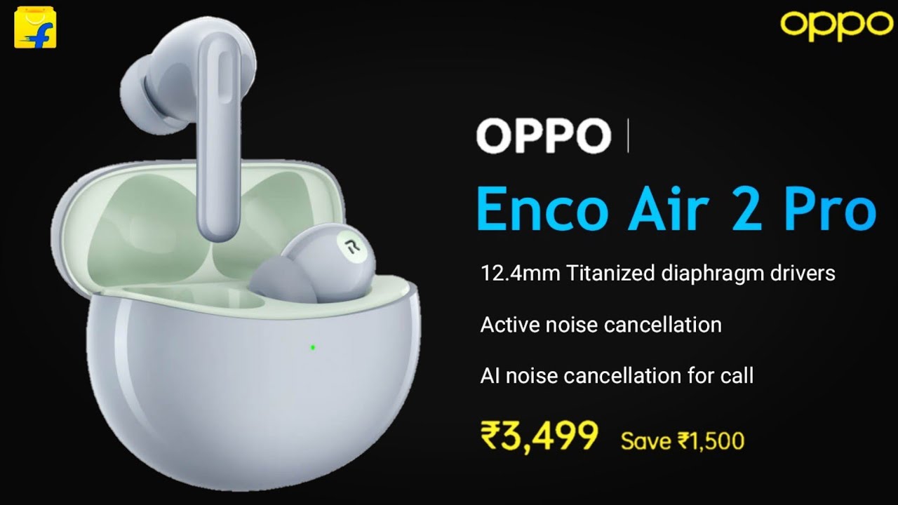 Oppo Enco Air2 Pro with Active Noise Cancellation, Up to 28 Hours