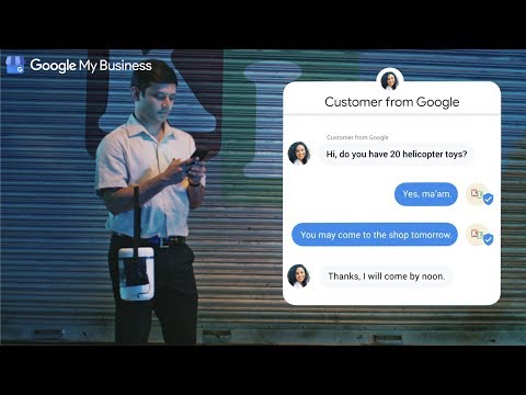 Chat with customers on Google | Google My Business