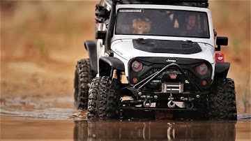 Axial SCX10 II Jeep Wrangler JK Rubicon Off-Road_#