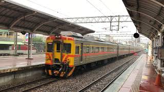 372次自強號(DR3000型12節)斗六站開車(DR3001)