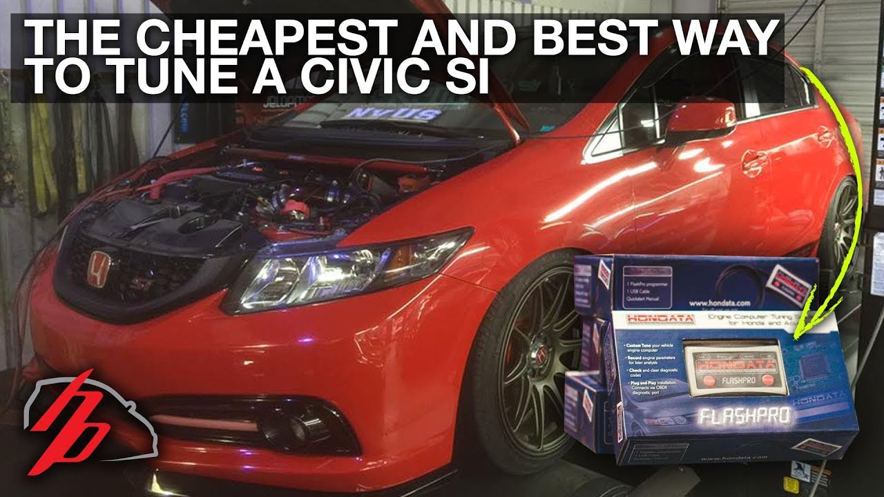 The Cheapest And Best Way To Tune Your 06+ Honda Civic Si - YouTube