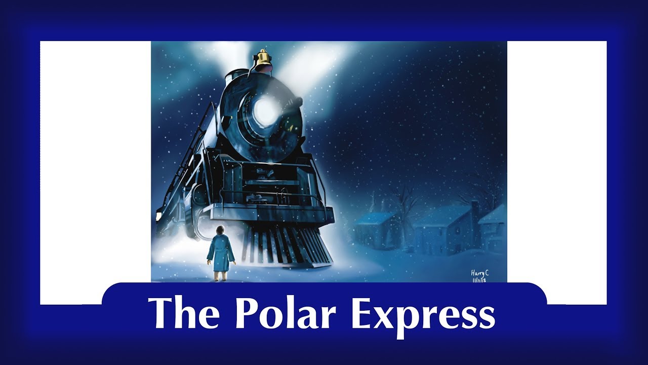 Drawing The Polar Express (Digital Drawing) - YouTube