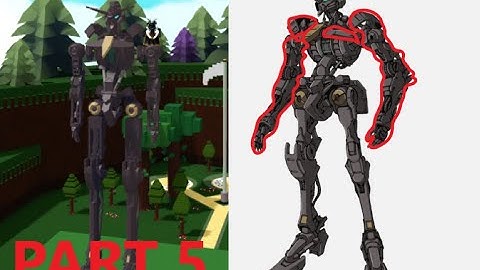 GUNDAM FRAME Tutorial | PART 5 | Roblox Build a boat