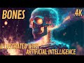 Imagine dragons  bones but every line is an ai generated image 4k