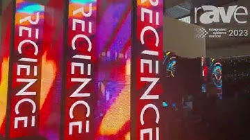 ISE 2023: Recience Shows RE Series Modular dvLED Displays in Combination with Transparent Displays