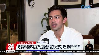 Derrick Monasterio, tinulungan at naging inspirasyon sa kanyang taga-hanga na lumaban... | 24 Oras