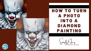 How to turn a photo into a diamond painting