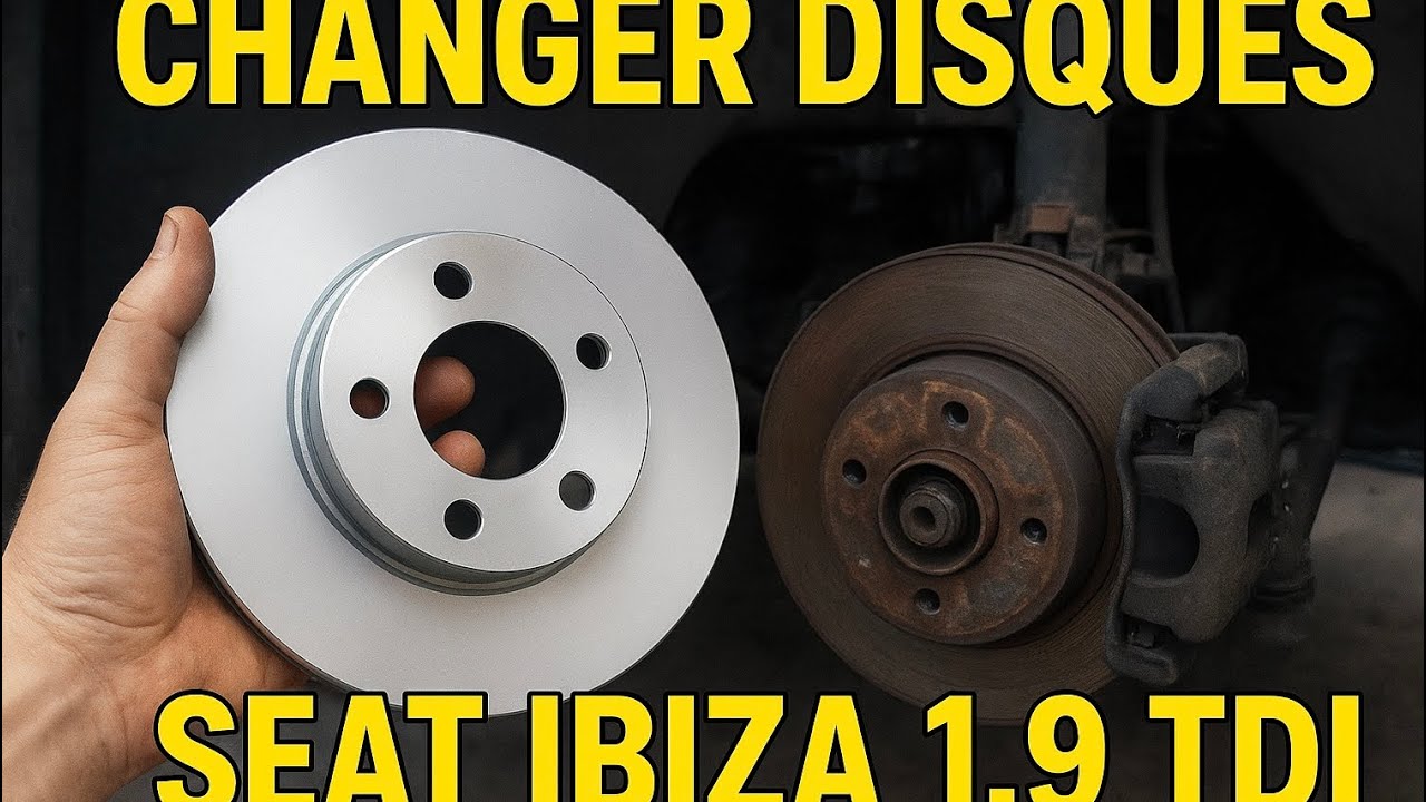 Comment changer les disques de frein sur Seat Ibiza 1.9 TDI | Tuto mécanique facile