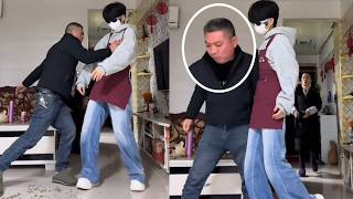 I collaborated with my dad on Trouble Maker today! Wait, why is Dad all red...?