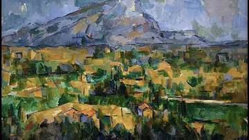 What is the meaning behind the painting Mont Sainte-Victoire?