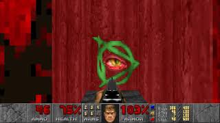 Episode 2 Level 7 (Spawning Vats) 100% Clear HD 1080P - The Ultimate Doom (1995) - PC