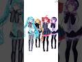 【MMD】Royale High Kawaii Dance【Tda式改変亞北ネル/重音テト/唄音ウタ/げのげ式初音ミク】#vocaloid #初音ミク #hatsunemiku #kasaneteto