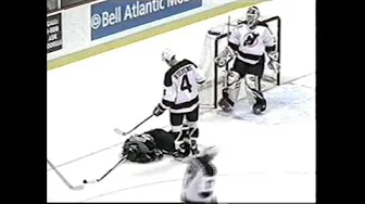 Brodeur ejected for slashing Barnaby 10/7/99