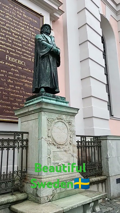 Monument of Olavvs Petri, the Church of St. Nicholas (Storkyrkan), Stockholm 🇸🇪 25/08/2024 г. #観光