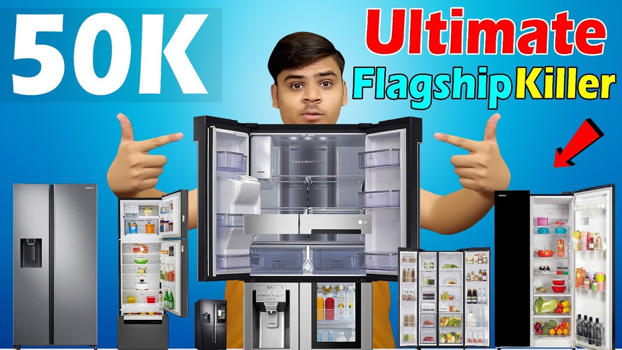 top 4 best refrigerator under 50000 in india⚡⚡best side by side