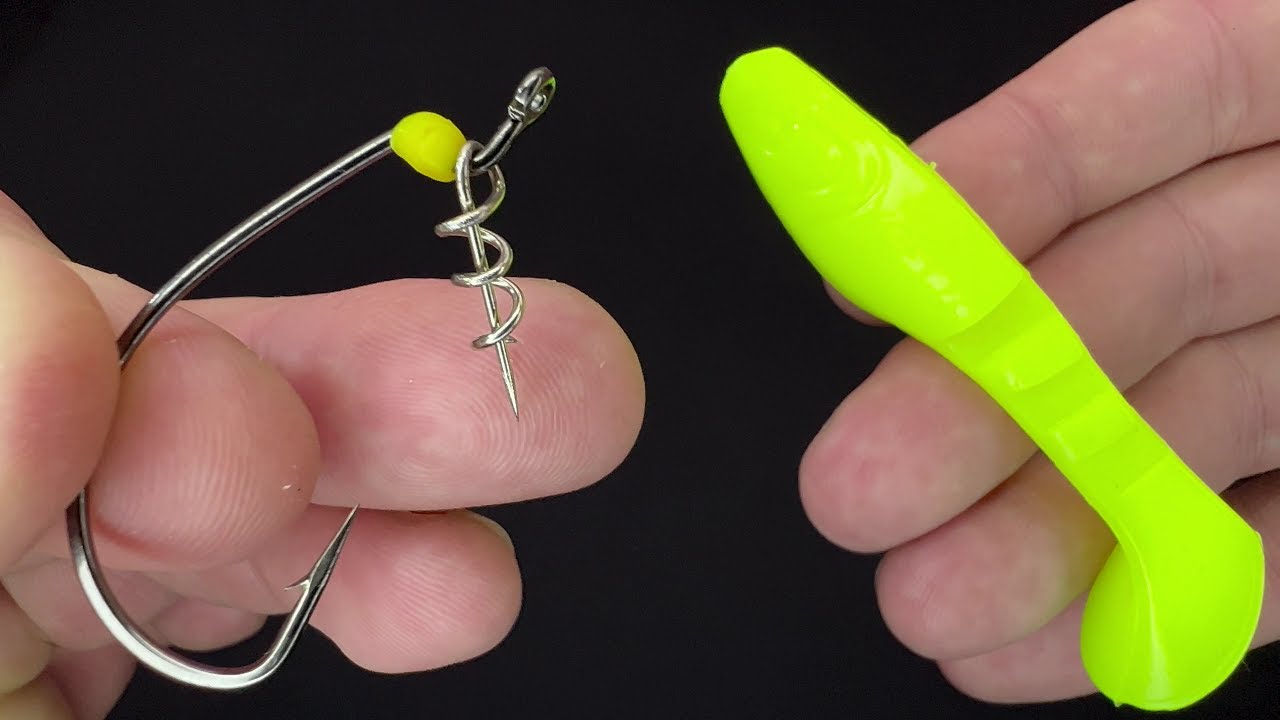 How to equip silicone with an offset hook? The best jig montages