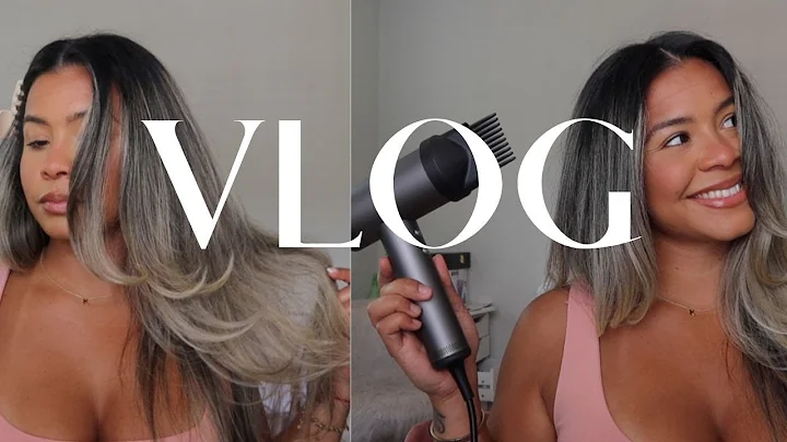 VLOG | Blow Out, Back from Vacay, Catch up!